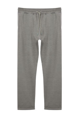 TRENDYOL MAN Bej Regular Fit Orme Esnek Rahat Beli Baglamal? Lastikli Duble Paca Kumas Pantolon TMNAW25PL00002 - Trendyolmilla фото 7