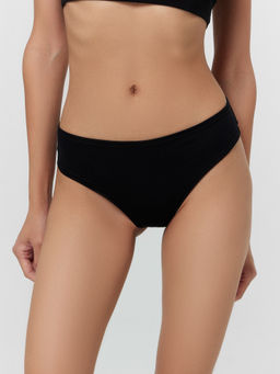 Цена за 2 штуки! Трусы бразилиана женские черные в наборе, 3 шт - Mark formelle фото 2