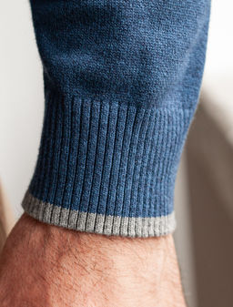 Кардиган на молнии из хлопка с нейлоном - Vilatte фото 7