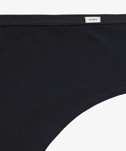 ATLANTIC 3CLP-008 Трусы бразилиана с завышенной талией High Brazilian - набор 3 шт. черный  фото 5