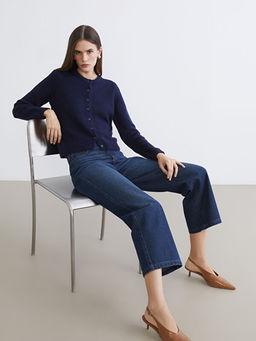 Bisiklet Yaka Kad?n Triko H?rka