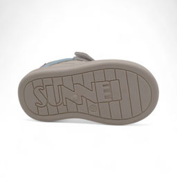 Кроссовки 4263 бежево синие - М+д фото 3