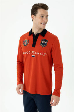 U. S. Polo Assn Мужская толстовка с воротником поло и плиткой - U.s. polo assn фото 10