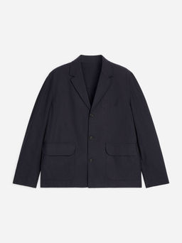 Blazer de algod?n en tejido hopsack
