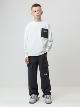 КР 400859/антрацитовый 3902 к602 брюки для мал