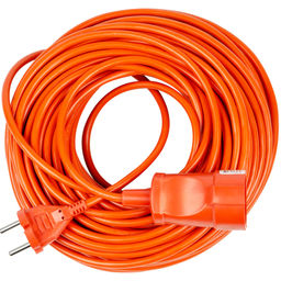 YX10-101 /UCK-1N/2x1,00/30M/O ORANGE Удлинитель силовой в бухте, б/з, 1гнездо, 30м (ПВС 2х1,00), 10A. Оранжевый. TМ Uniel