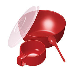 Набор посуды для пикника на 1перс. в миске 1л (пластик.)