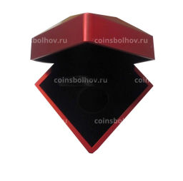 Коробка для 1 монеты в капсуле диаметром 27 мм (кристалл)