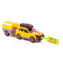 Автомобиль легковой с прицепом (в сеточке) - Полесье фото 10