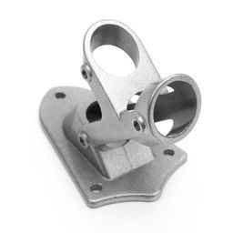 Флагшток – кронштейн, уличный, настенный, d=2.6 см, глубина 10 и 8 см, 11×9.5 см