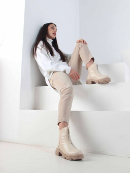 Ботинки 330.21074ka. Бежевый капучино/Байка