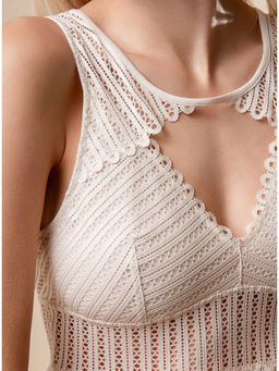 Сорочка женская Indefini ( Арт.423000-3218SBX)  фото 5