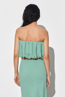 Топ баллон из жатого хлопка - Mollis фото 4