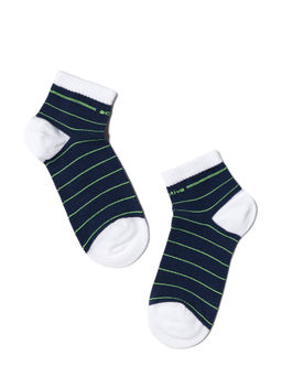 Цена за 2 пары Conte-kids ACTIVE (короткие) т.синий-салатовый