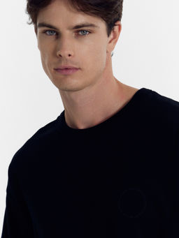 Лонгслив Mark Formelle черный из хлопка  фото 5