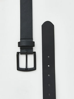 Deri G?r?n?ml? Erkek Kemer