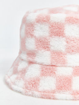 Ekose Desenli K?z ?ocuk Bucket ?apka - Waikiki фото 3