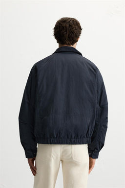 CONTRAST-COLLAR PADDED JACKET - Zara фото 3