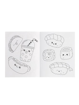 Цена за 3 шт. Раскраска «Аниме, Вкусняшки»