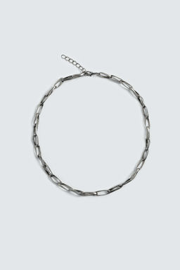 COLLAR ESLABONES MET?LICOS / Plata