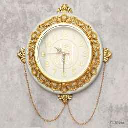 Часы Мусульманские 30 см / 3037W /уп.24/с цепочкой