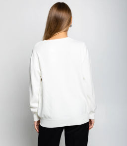 Джемпер #КТ8208, молочный - Dommod фото 3