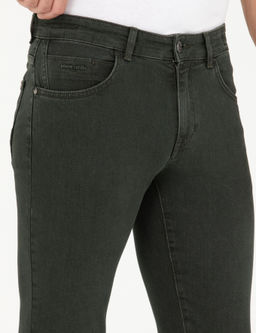 Ye_il Slim Fit Jean Pantolon