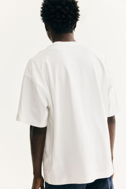 Camiseta con estampado Oversized Fit - H&m фото 6