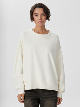 Свитшот женский молочный