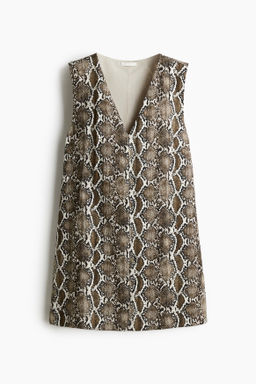 Vestido recto con escote en V - H&m фото 3