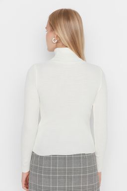 Siyah-Beyaz Ikili Paket Triko Kazak TWOAW22KZ1767 - Trendyolmilla фото 6