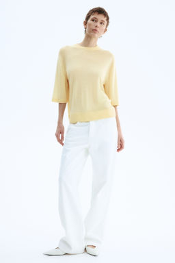 Camiseta de lana merino - H&m фото 6