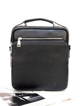 LACCOMA сумка 5270-4-черный натуральная кожа