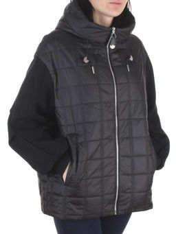 18509 BLACK Куртка демисезонная женская