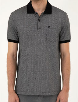 Siyah Regular Fit Ti__rt - Pierre cardin фото 6