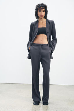 ZW COLLECTION STRAIGHT-FIT TROUSERS - Zara фото 24