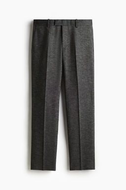 Pantal?n sastre en mezcla de lino Regular Fit - H&m фото 2