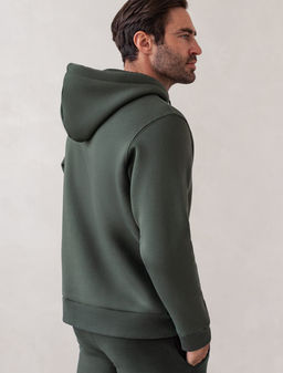 Худи на молнии из премиального футера трехнитки с начесом - Vilatte фото 4