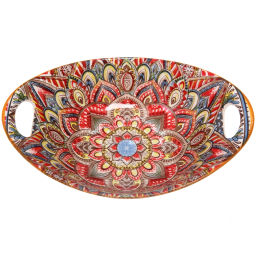 Форма керамическая для запекания "Марракеш" оранж 23*15,5*6,5см