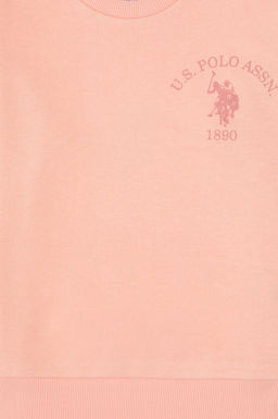 K_z _ocuk Somon Pijama Tak_m_ Sepette S_rpriz _ndirim - U.s. polo assn фото 5