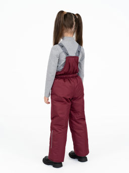 Полукомбинезон детский бордовый