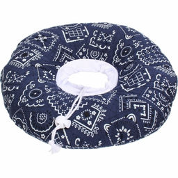 Воротник ветеринарный на кулиске "ЛЮБИМЫЙ БРО", классика, р S, окружность шеи 13-22см (лейбл)