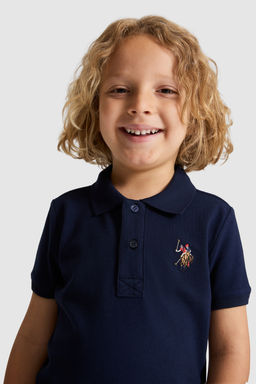 Erkek Гocuk Lacivert Polo Yaka Basic TiЕГrt - U.s. polo assn фото 2