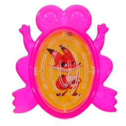 Цена за 12 шт. Головоломка-пинбол Лягушка, цвета МИКС