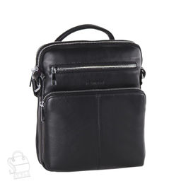Сумка мужская кожаная 812-2BSH black Heanbag