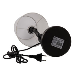 UML-B465 E14 SILVER Светильник настольный декоративный Кот, под лампу Е14, 40W. Механический выключатель. Серебристый. ТМ Uniel - Volpe фото 3