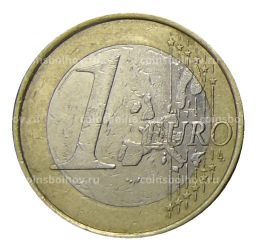 1 евро 2002 года J Германия