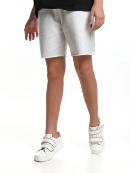 Шорты для спорта для девочки свободные отрезные 22-7677 красный - Mini maxi фото 28