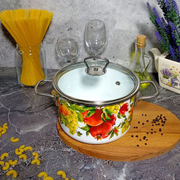 Кастрюля 3,0л Гранада белосн. 1SD185S