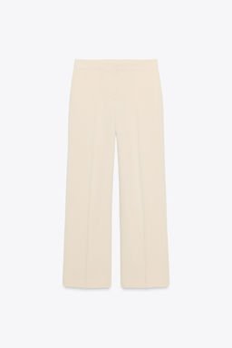 HIGH-WAIST STRAIGHT-LEG TROUSERS - Zara фото 4